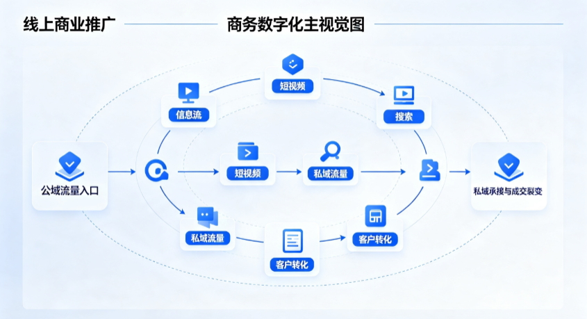 格尔木市线上商业推广怎么做？全域流量闭环搭建与低成本转化实战指南